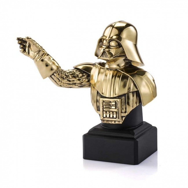 Limited Edition Gilt Darth Vader Bust