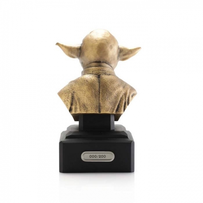 Limited Edition Gilt Yoda Bust